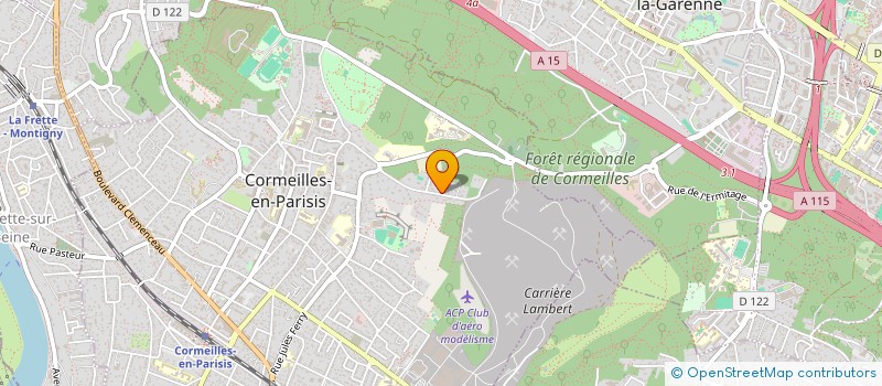 localisation de l'entreprise MONSIEUR ROMAIN BRANCHERIE  CORMEILLES EN PARISIS