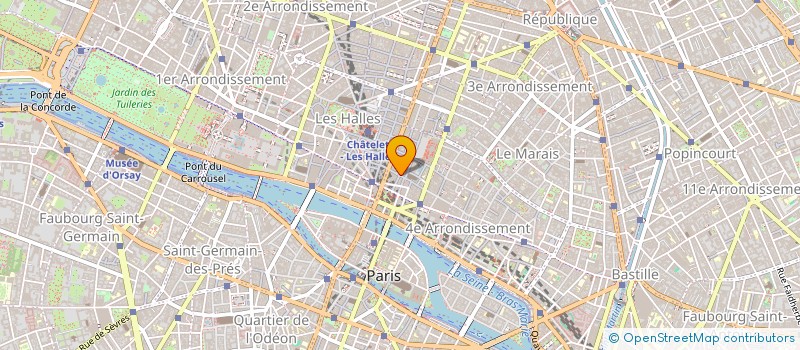 localisation de l'entreprise MONSIEUR ROMAIN BRASSEAU  PARIS