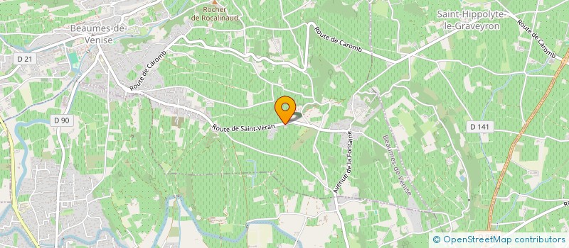 localisation de l'entreprise MONSIEUR ROMAIN BRES  BEAUMES-DE-VENISE