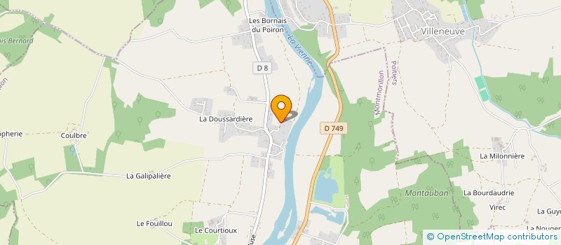 localisation de l'entreprise MONSIEUR ROMAIN BRIAUX  VALDIVIENNE