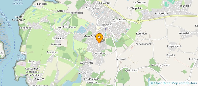 localisation de l'entreprise MONSIEUR ROMAIN BRIFFAUT  BADEN