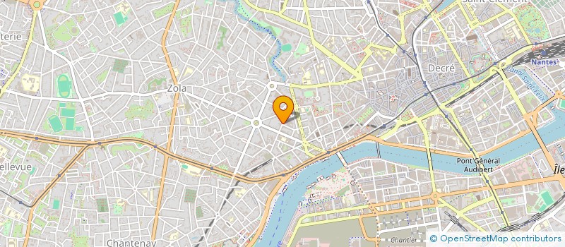 localisation de l'entreprise MONSIEUR ROMAIN BROCHEUX  NANTES