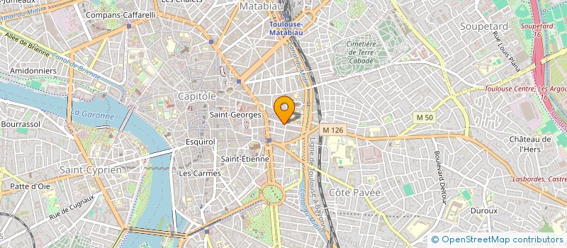 localisation de l'entreprise MONSIEUR ROMAIN BROFFERIO à TOULOUSE