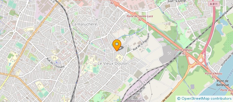 localisation de l'entreprise MONSIEUR ROMAIN BROUARD à NANTES