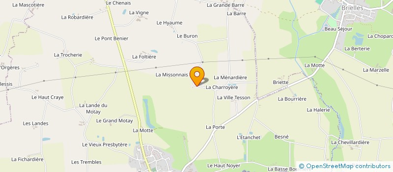localisation de l'entreprise MONSIEUR ROMAIN BRUANT à GENNES-SUR-SEICHE