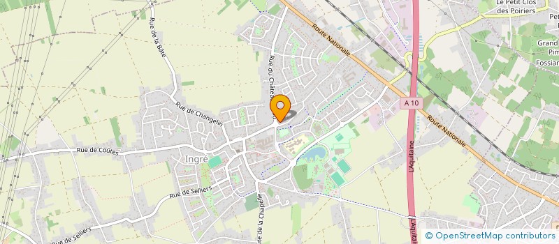 localisation de l'entreprise MONSIEUR ROMAIN BRUCHON  INGRE