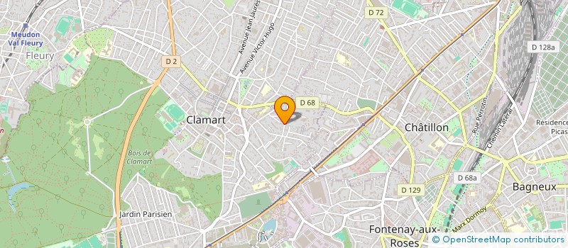 localisation de l'entreprise MONSIEUR ROMAIN BRUNEAU à CLAMART