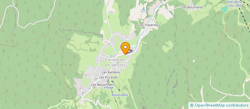 localisation de l'entreprise MONSIEUR ROMAIN BRUNET  VILLARD-DE-LANS