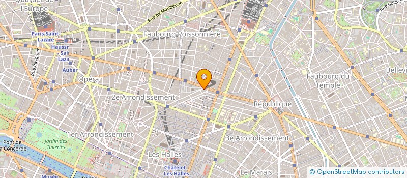 localisation de l'entreprise MONSIEUR ROMAIN BRUNO KORST  PARIS