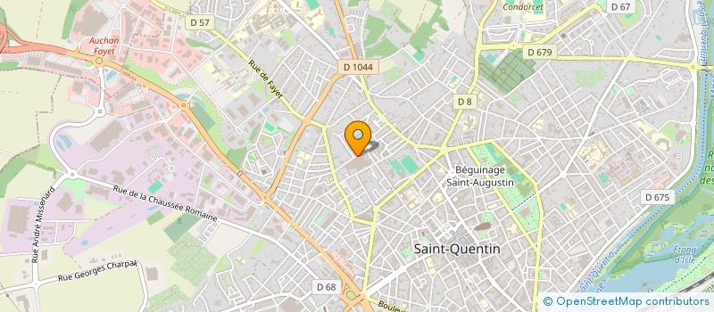 localisation de l'entreprise MONSIEUR ROMAIN BRY à SAINT-QUENTIN