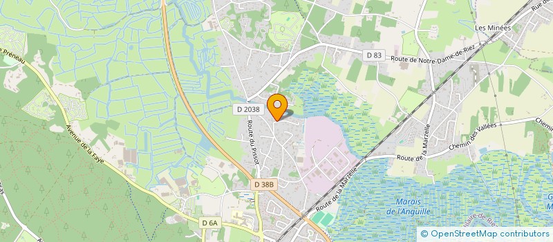 localisation de l'entreprise MONSIEUR ROMAIN BUCHOU à SAINT-HILAIRE-DE-RIEZ