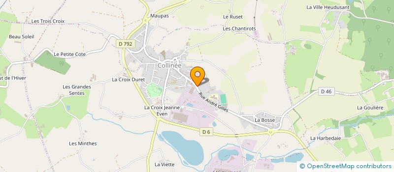localisation de l'entreprise MONSIEUR ROMAIN BULOT à LE MENE