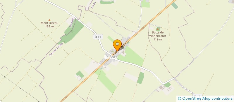 localisation de l'entreprise MONSIEUR ROMAIN BULTEZ  LE SARS