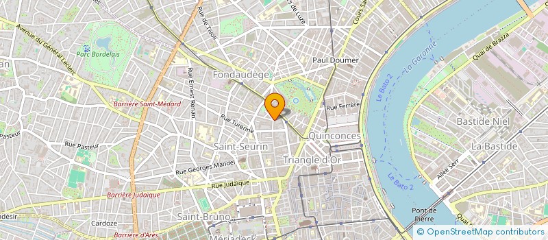 localisation de l'entreprise MONSIEUR ROMAIN BUSCAIL  BORDEAUX