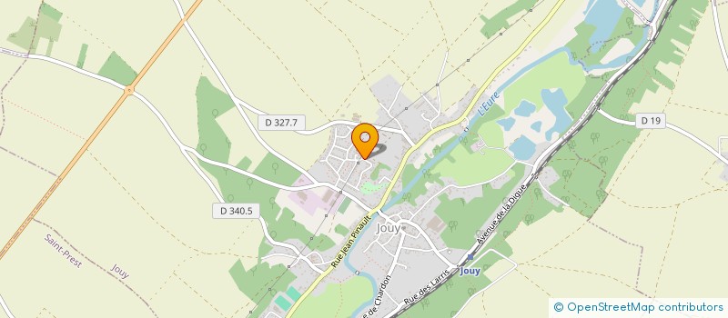 localisation de l'entreprise MONSIEUR ROMAIN BUSSON  JOUY