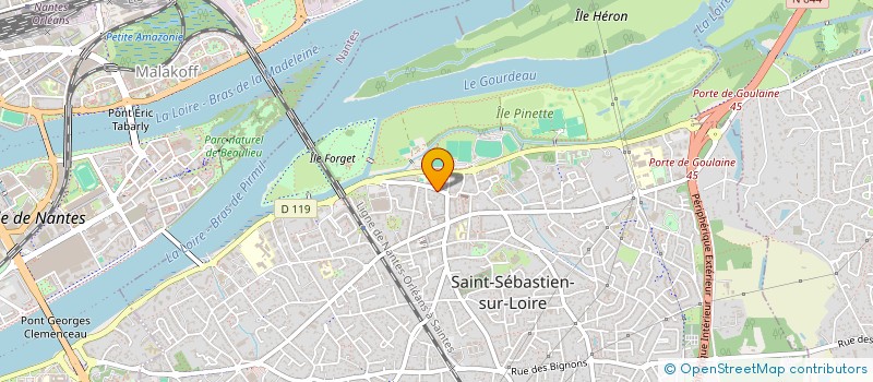 localisation de l'entreprise MONSIEUR ROMAIN CAILLE  SAINT-SEBASTIEN-SUR-LOIRE