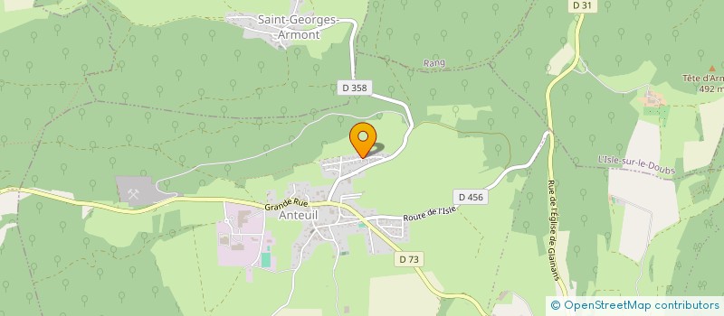 localisation de l'entreprise MONSIEUR ROMAIN CALLERAND  ANTEUIL