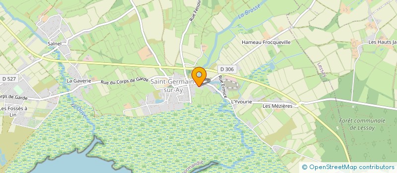 localisation de l'entreprise MONSIEUR ROMAIN CAMBERNON  SAINT-GERMAIN-SUR-AY