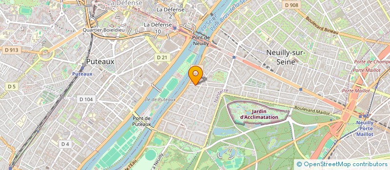 localisation de l'entreprise MONSIEUR ROMAIN CAMERMAN à NEUILLY-SUR-SEINE