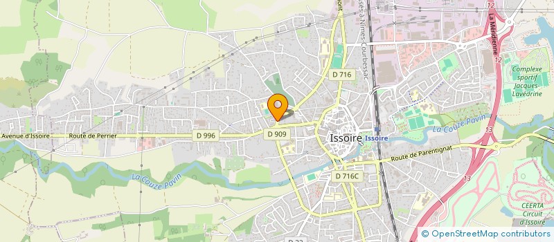 localisation de l'entreprise MONSIEUR ROMAIN CANIVET  SAINTE-FLORINE