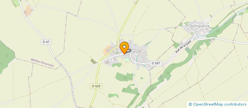 localisation de l'entreprise MONSIEUR ROMAIN CAPELLE  FERRIERES