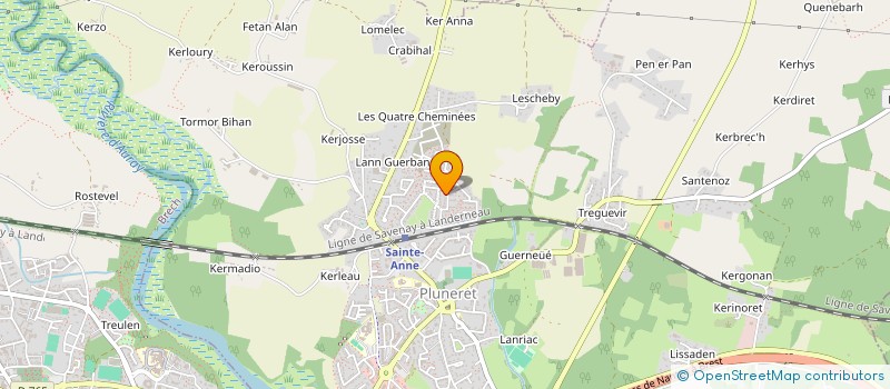 localisation de l'entreprise MONSIEUR ROMAIN CAPRIO  PLUNERET