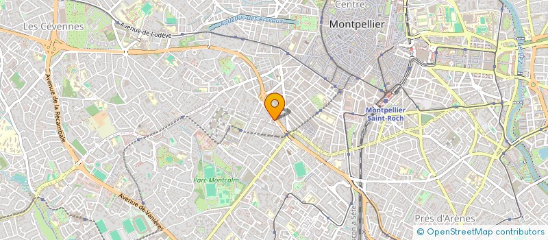 localisation de l'entreprise MONSIEUR ROMAIN CARATELLI à MONTPELLIER