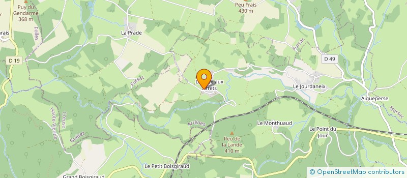 localisation de l'entreprise MONSIEUR ROMAIN CARDINAUX à ARRENES