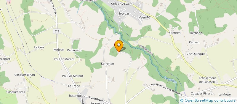 localisation de l'entreprise MONSIEUR ROMAIN CARDON  PLOURIN-LES-MORLAIX