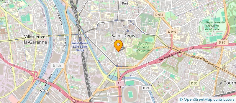 localisation de l'entreprise MONSIEUR ROMAIN CARDON  SAINT-DENIS