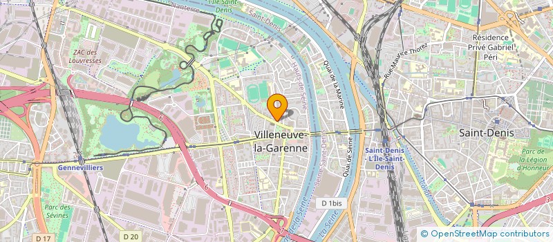 localisation de l'entreprise MONSIEUR ROMAIN CARLE à VILLENEUVE-LA-GARENNE