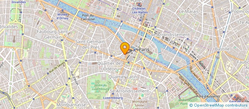 localisation de l'entreprise MONSIEUR ROMAIN CARLES  PARIS