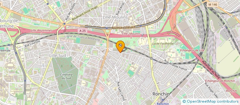 localisation de l'entreprise MONSIEUR ROMAIN CARLIER  LILLE