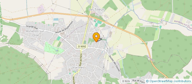 localisation de l'entreprise MONSIEUR ROMAIN CAROFF  VIARMES