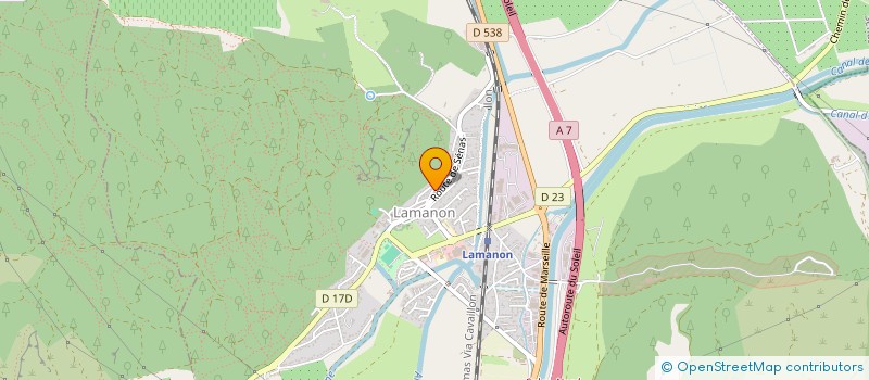 localisation de l'entreprise MONSIEUR ROMAIN CARRARA  SALON-DE-PROVENCE