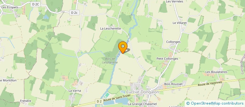 localisation de l'entreprise MONSIEUR ROMAIN CARRY  COURTES