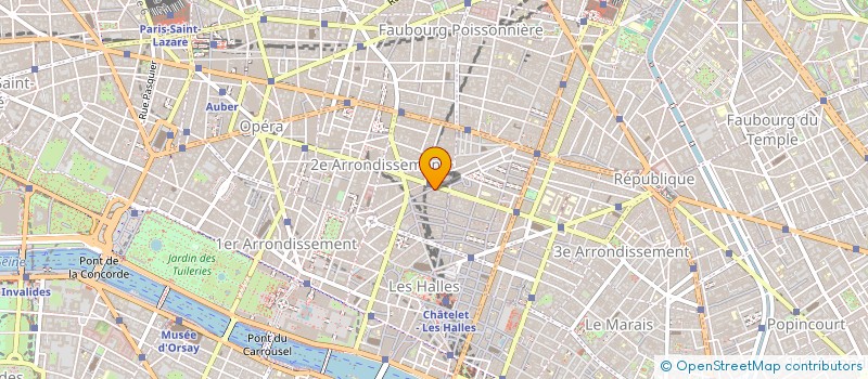 localisation de l'entreprise MONSIEUR ROMAIN CASANOVA  PARIS