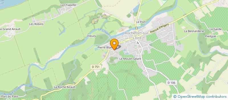 localisation de l'entreprise MONSIEUR ROMAIN CASSENEUVE  VAL-DU-LAYON