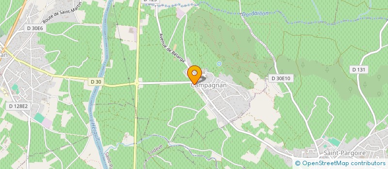 localisation de l'entreprise MONSIEUR ROMAIN CASTAN  CAMPAGNAN