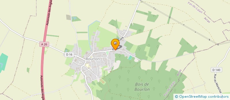 localisation de l'entreprise MONSIEUR ROMAIN CATHELAIN  PRONVILLE-EN-ARTOIS