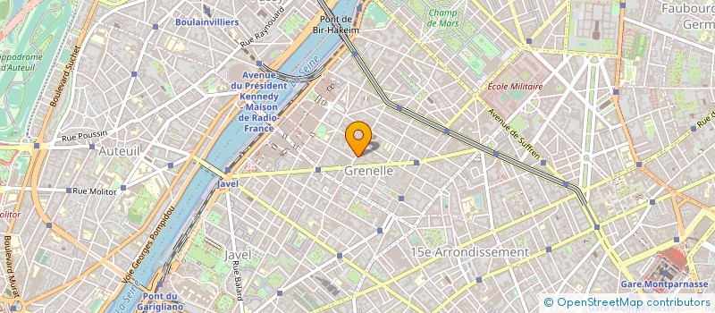 localisation de l'entreprise MONSIEUR ROMAIN CAZETTES  PARIS