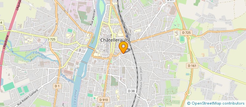 localisation de l'entreprise MONSIEUR ROMAIN CERQUEIRA à CHATELLERAULT
