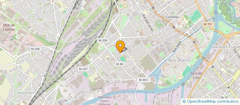 localisation de l'entreprise MONSIEUR ROMAIN CHAINTRON  LILLE