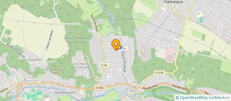 localisation de l'entreprise MONSIEUR ROMAIN CHALDEBAS à SAINT-REMY-LES-CHEVREUSE