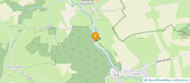 localisation de l'entreprise MONSIEUR ROMAIN CHAMPONNOIS  LA MOTTE-TERNANT