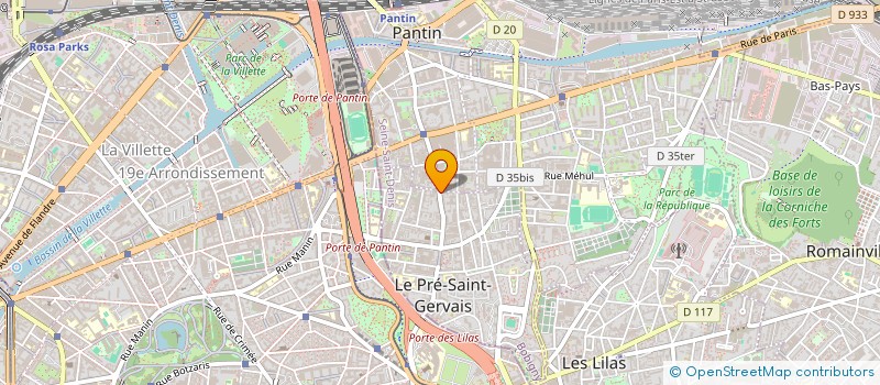 localisation de l'entreprise MONSIEUR ROMAIN CHAPOTOT à LE PRE-SAINT-GERVAIS