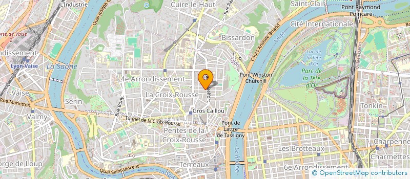 localisation de l'entreprise MONSIEUR ROMAIN CHARBONNEL à LYON