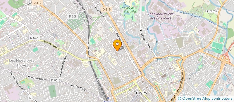 localisation de l'entreprise MONSIEUR ROMAIN CHARDIN à TROYES
