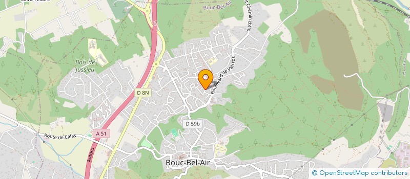 localisation de l'entreprise MONSIEUR ROMAIN CHARLES à BOUC-BEL-AIR