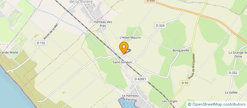 localisation de l'entreprise MONSIEUR ROMAIN CHARPENTIER  PORT-BAIL-SUR-MER